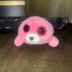 Ty Beanie Boo Pink Seal Plush Pierre – EUC NWOT Stuffed Animal